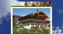 Desktop Screenshot of garten-traunstein.de